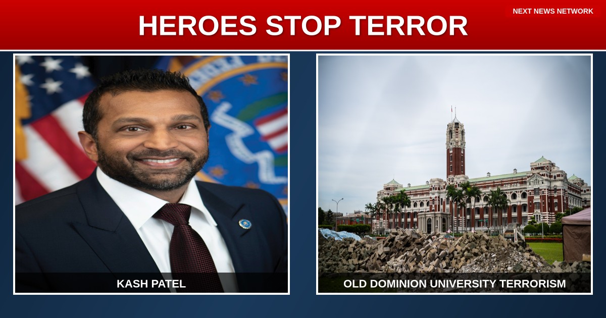 HEROES: Students KILL Terrorist in Old Dominion Attack, FBI Director Kash Patel Praises Swift Action