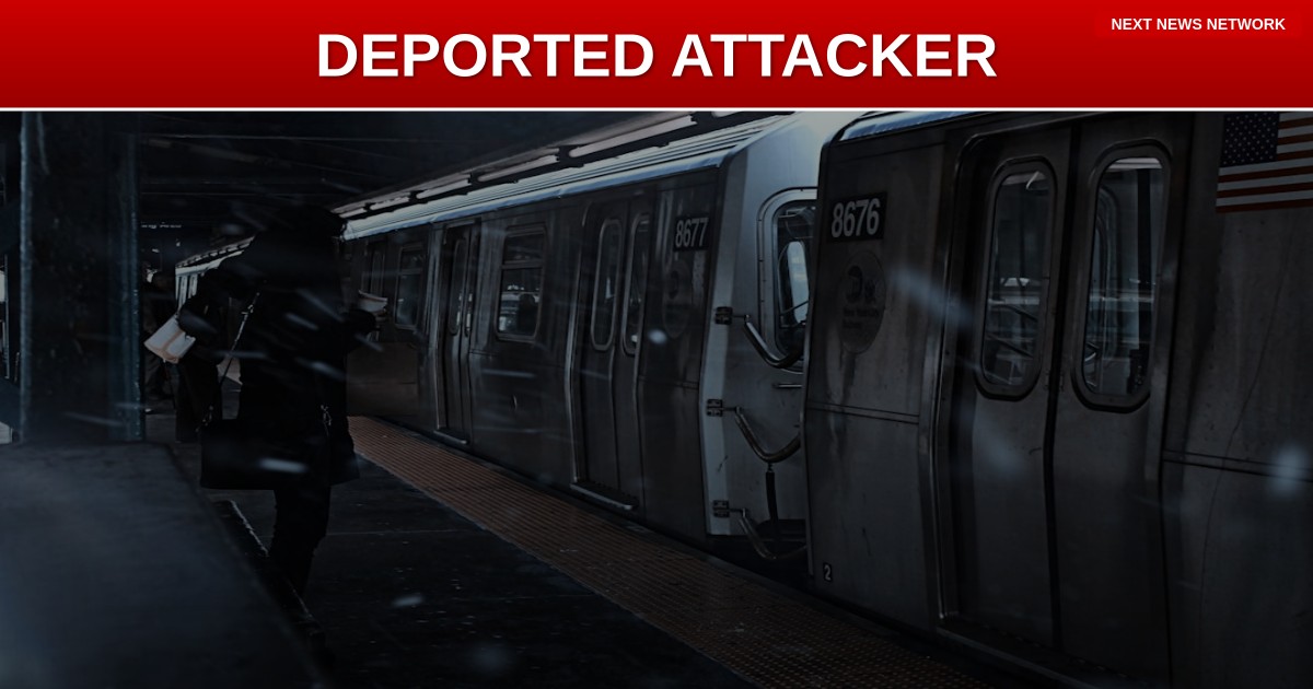 DEPORTED 4 TIMES: Illegal Alien Who Pushed 83-Year-Old Veteran Onto NYC Subway Tracks Epitomizes Biden's Border DISASTER
