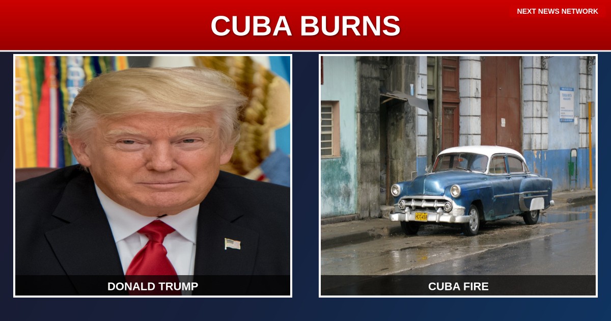 BREAKING: Cuban Patriots TORCH Communist Party Building as Trump's Venezuela Success CRUSHES Castro Regime