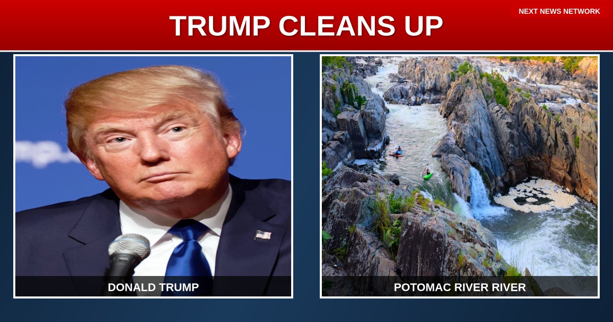 BREAKING: Trump Delivers SWIFT Action on Potomac Crisis - River CLEAN Ahead of America250 Celebrations