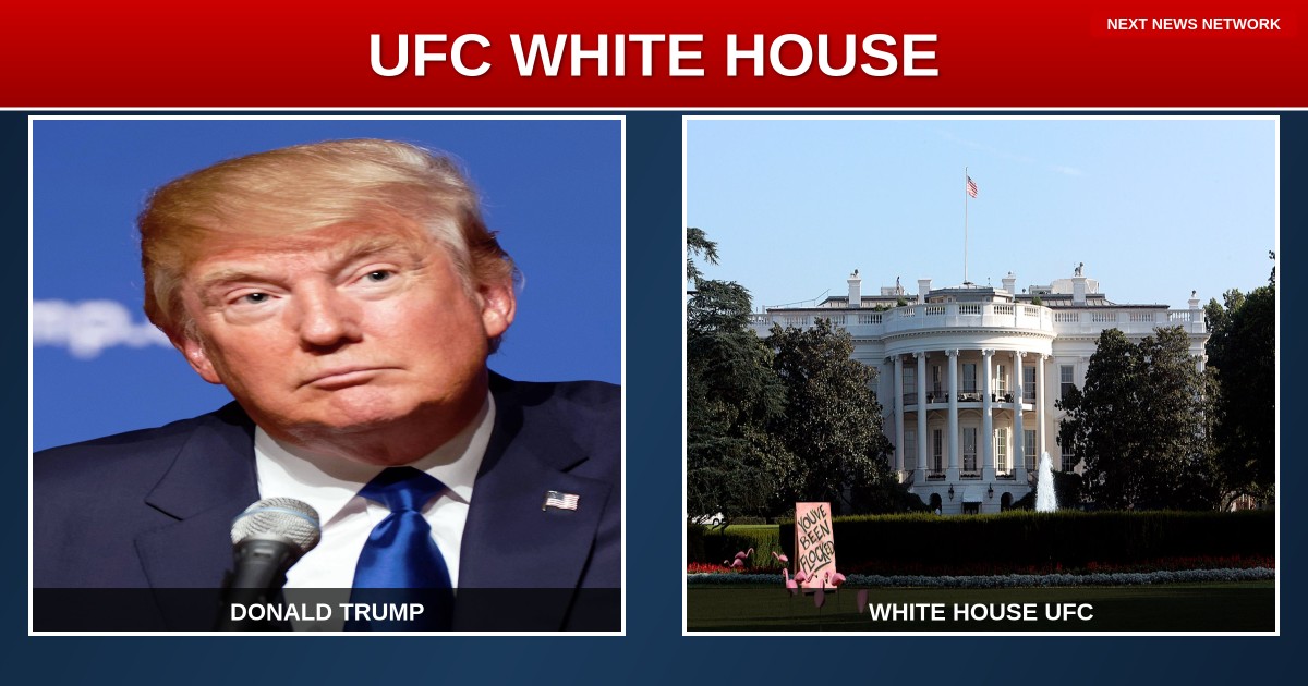 HISTORIC: Trump White House Planning FIRST-EVER UFC Event as Fighter Warns 'Going to Be a Lot'