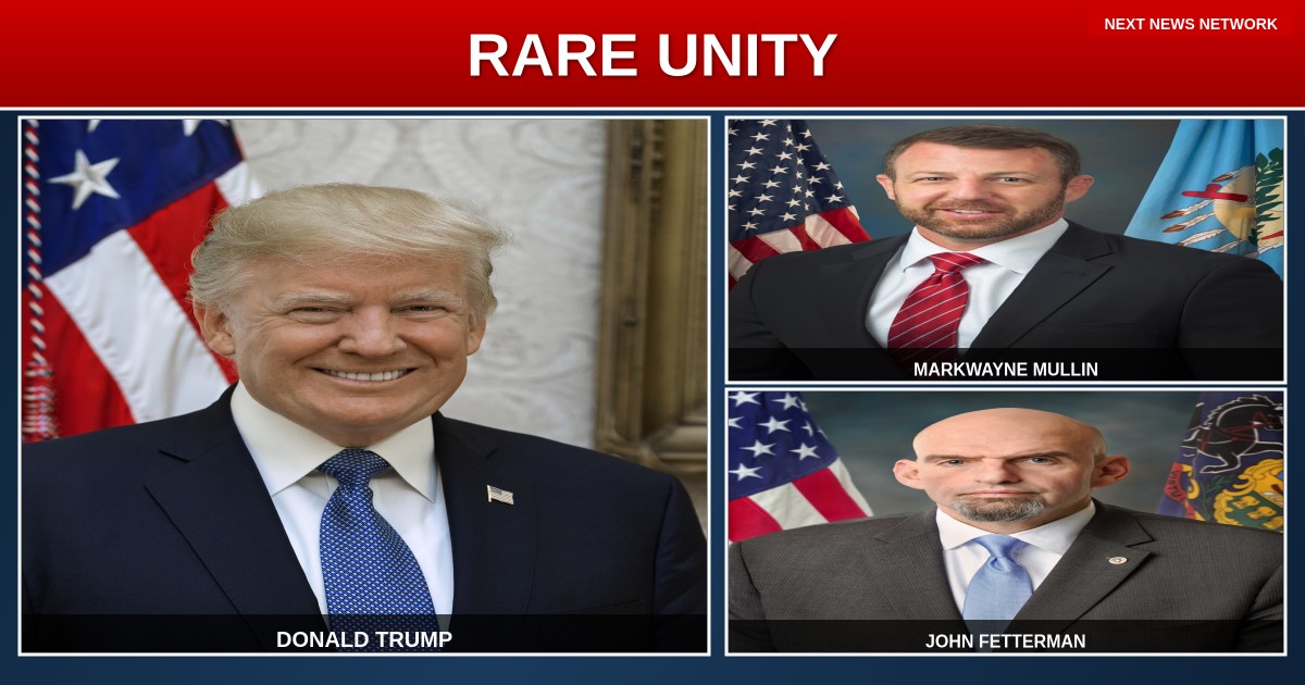 UNANIMOUS PRAISE: Trump's Pick of Markwayne Mullin for DHS Secretary Earns RARE Bipartisan Support