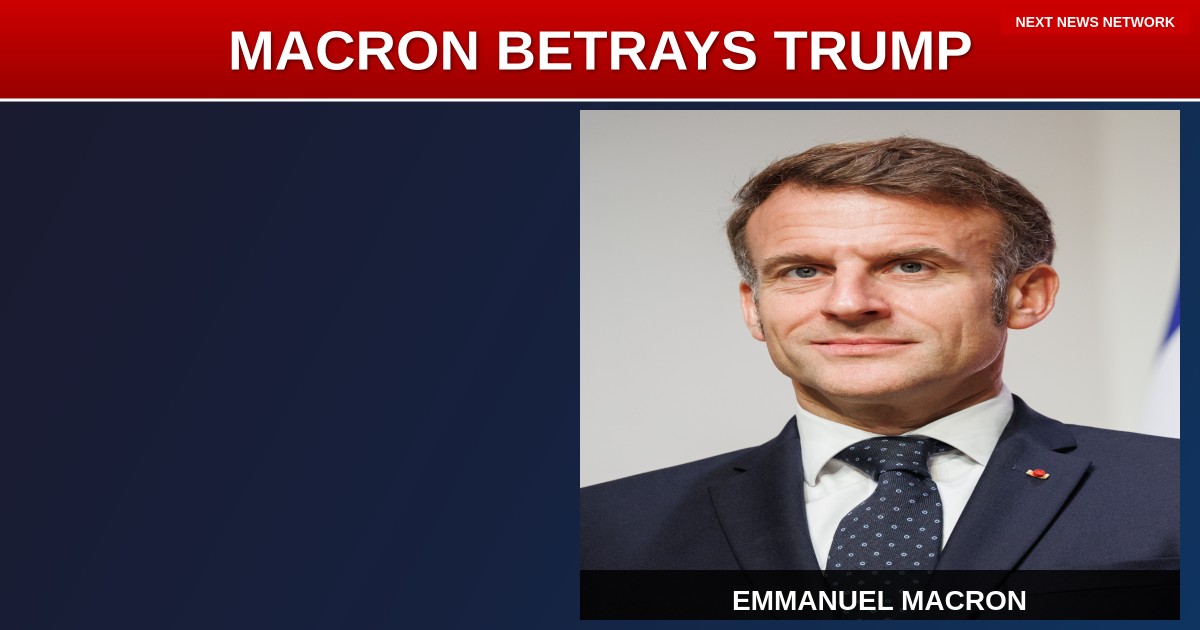 BETRAYAL: France's Macron REFUSES to Help Trump Secure Critical Oil Route from Iran