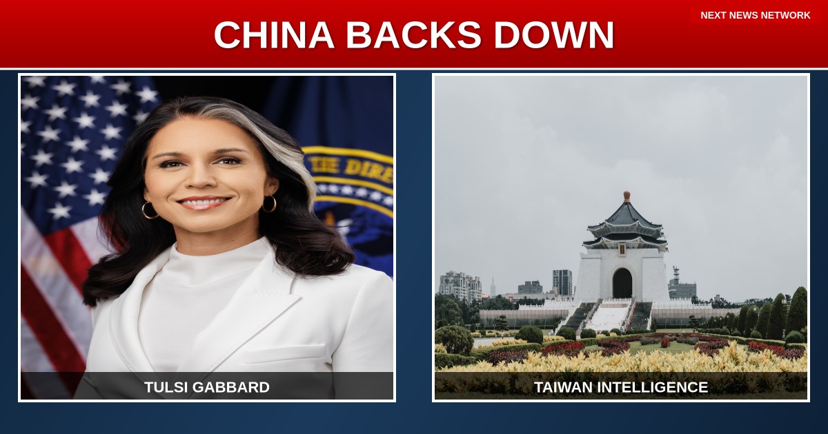 INTELLIGENCE WIN: Tulsi Gabbard's First Report Shows China BACKING DOWN on Taiwan Invasion Plans
