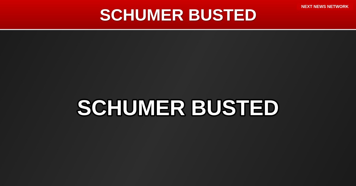 BUSTED: Chuck Schumer's LIE About SAVE Act Popularity BACKFIRES as New Data DESTROYS Democrat Narrative