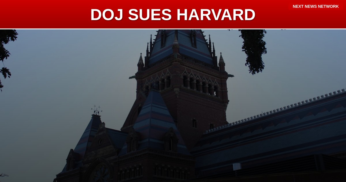 TRUMP'S DOJ TAKES ACTION: Justice Department SUES Harvard for Allowing Antisemitism to 'Flourish' on Campus