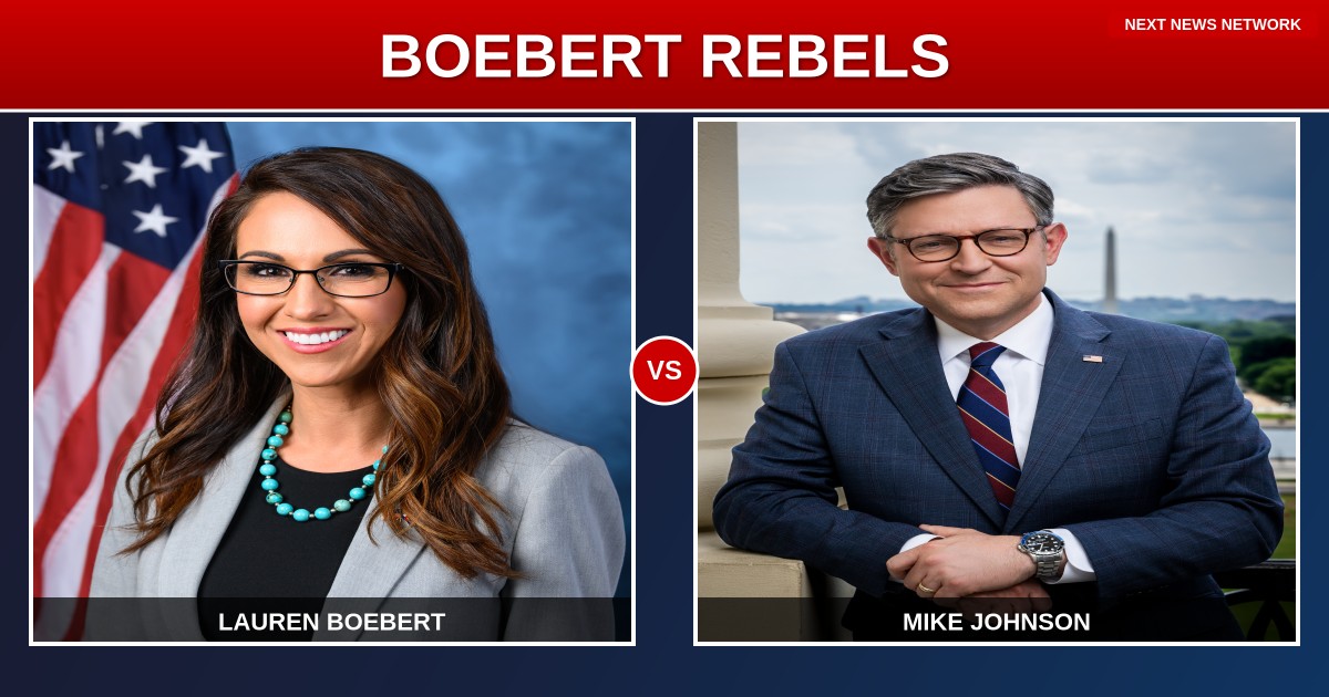 REBELLION: Lauren Boebert's Hard NO on Iran War Funding Splits House GOP