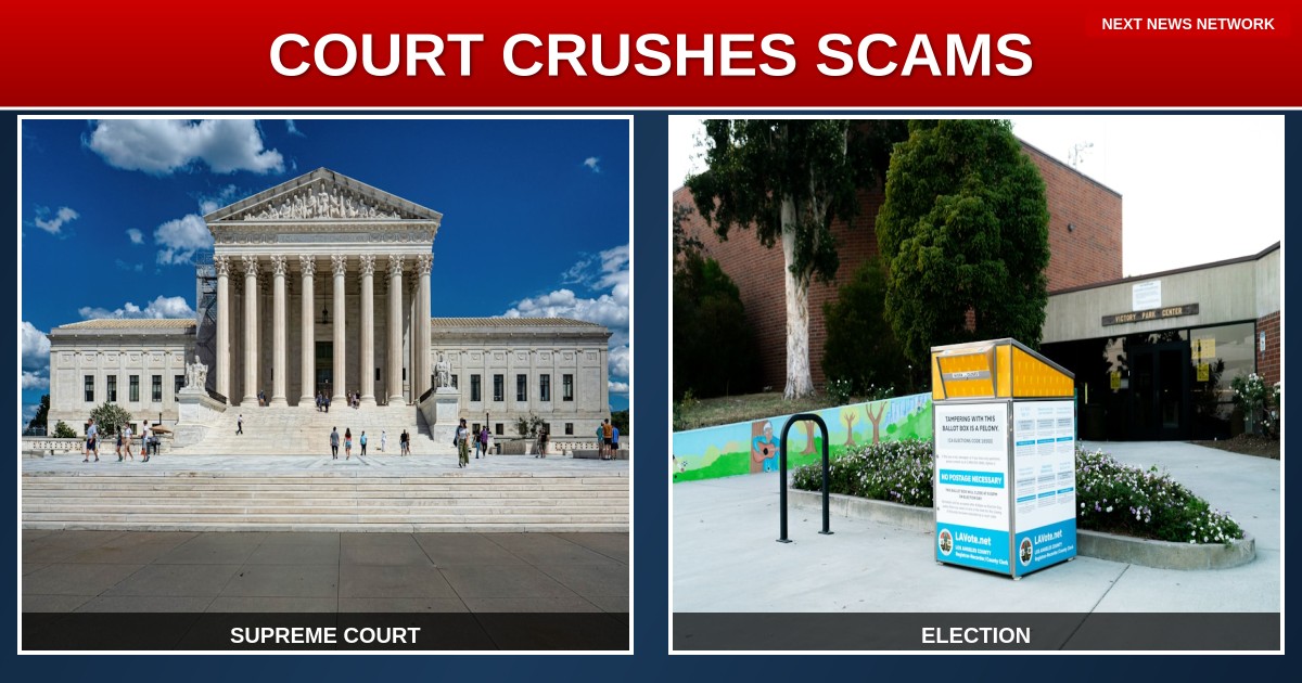BREAKING: Supreme Court Set To CRUSH Late Vote Counting Scams Once And For All