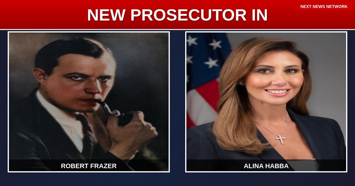 TRUMP ADMINISTRATION Secures Career Prosecutor as New Jersey US Attorney After Alina Habba Exit