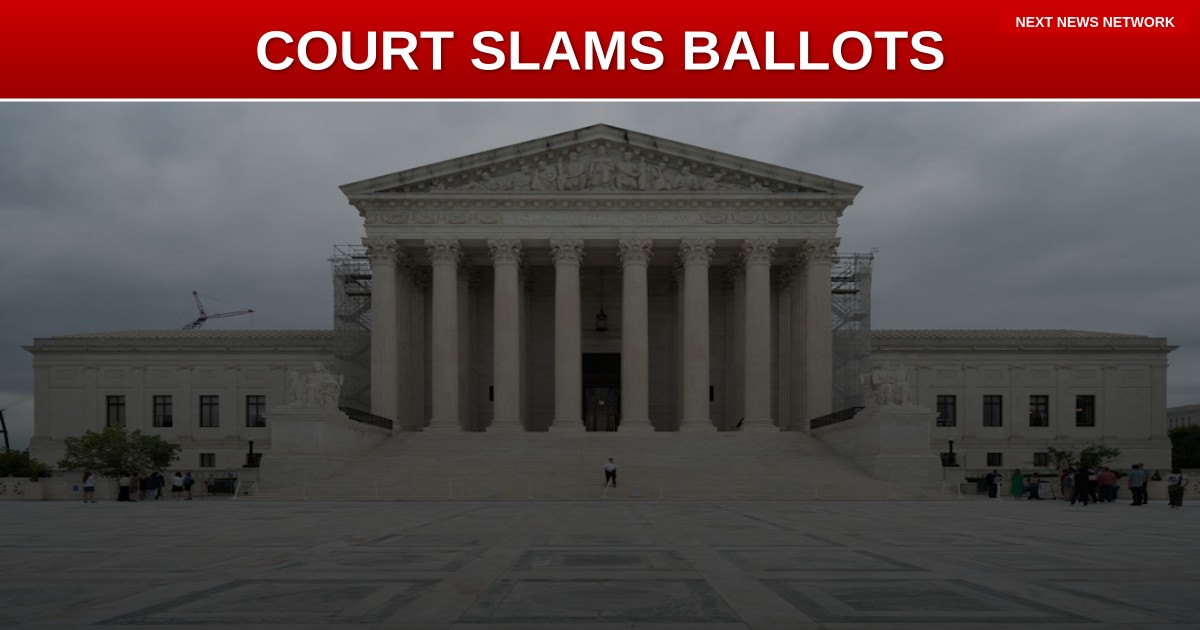 BREAKING: Supreme Court SLAMS Late Mail-In Ballots as Justices Question Election Integrity