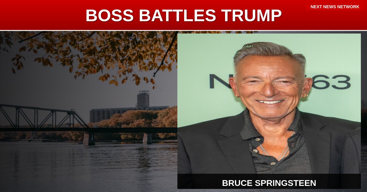 WASHED-UP Rocker Bruce Springsteen RALLIES Against Trump as President's Approval SOARS