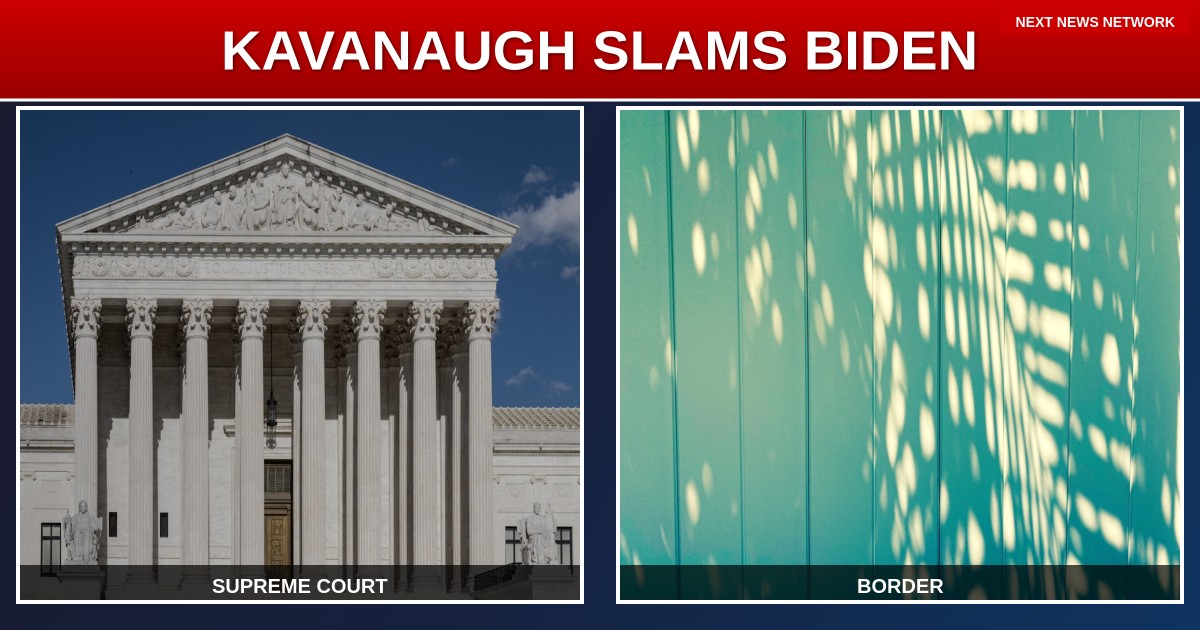 MAJOR WIN: Supreme Court Justice Kavanaugh SLAMS Biden's Border 'Metering' Disaster That Rewarded Illegal Crossers