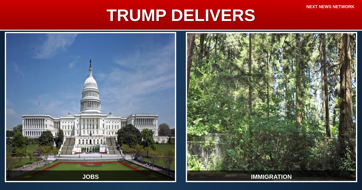 TRUMP DELIVERS: Historic Job Security as Mass Immigration ENDS Under America First Policies