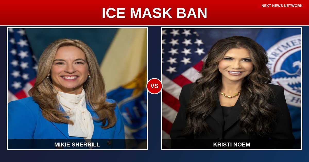 BREAKING: Democrat NJ Gov. BANS ICE Agents from Wearing Masks, Trump's DHS Says We Won't Comply