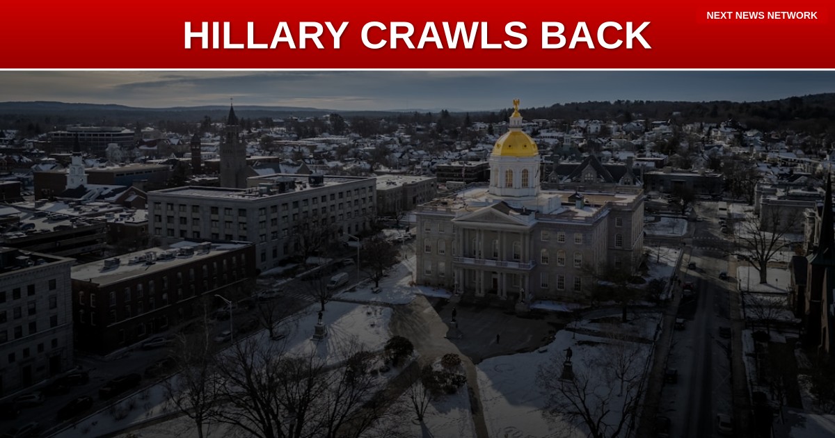 DESPERATE: Hillary Clinton CRAWLS Back to New Hampshire Despite Claiming She Won't Run in 2028
