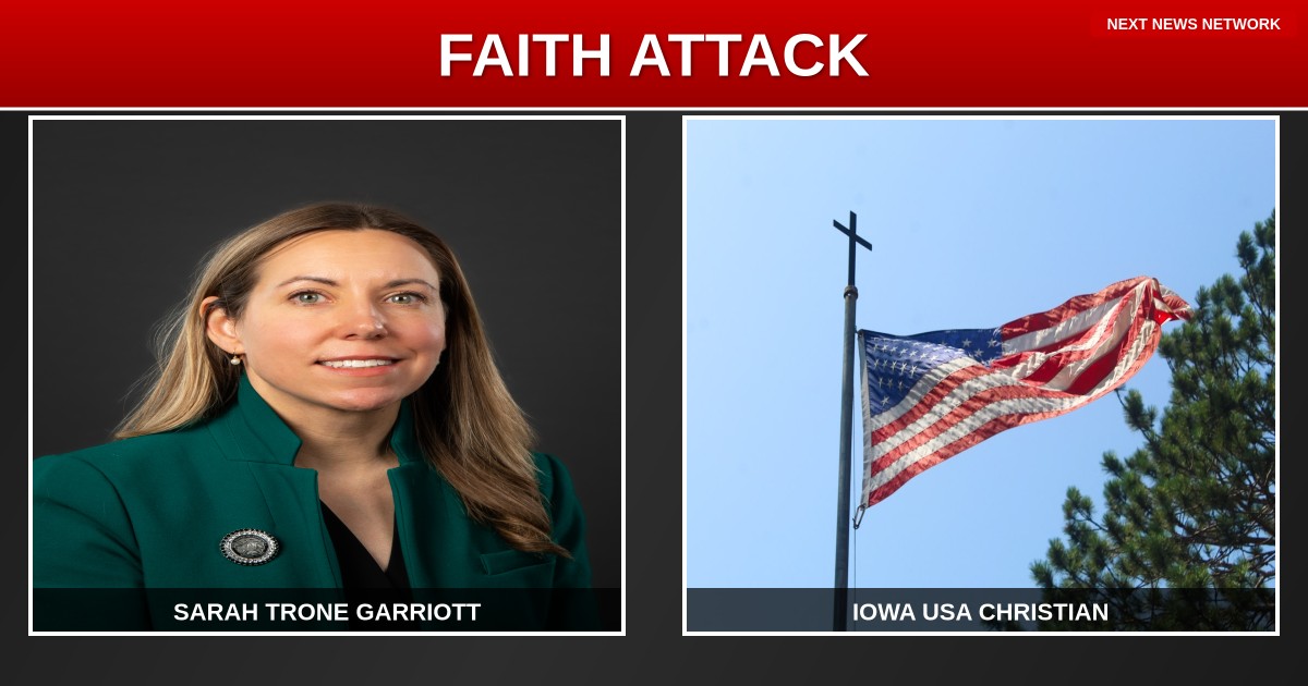 EXPOSED: Iowa Democrat ATTACKS Christian Faith, Links Church Displays to 'Political Violence'