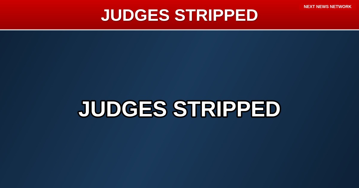 VICTORY: House Committee STRIPS Liberal Judges' Power to Pick Anti-Trump Prosecutors