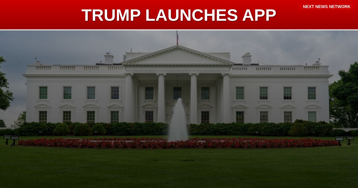 GAME CHANGER: Trump Launches Official White House App, Bypasses Corrupt Media PERMANENTLY