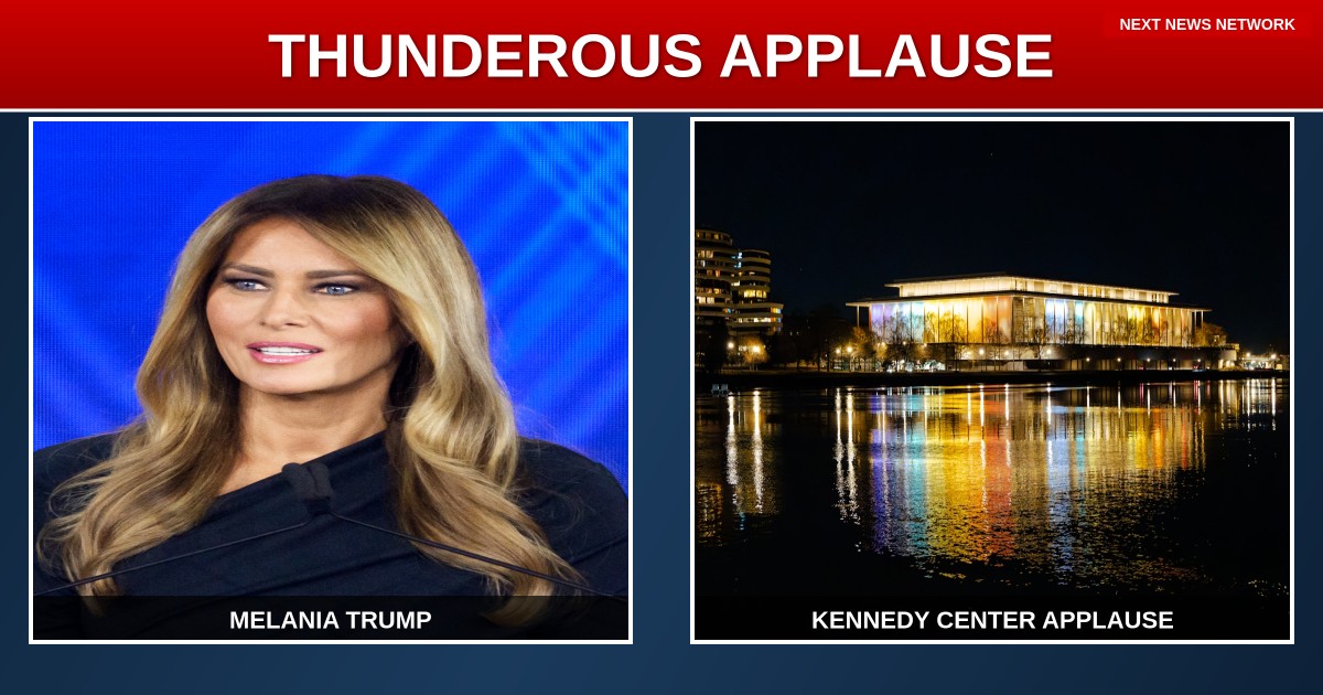 WINNING: Trump and First Lady Receive THUNDEROUS Applause at Kennedy Center Opening Night