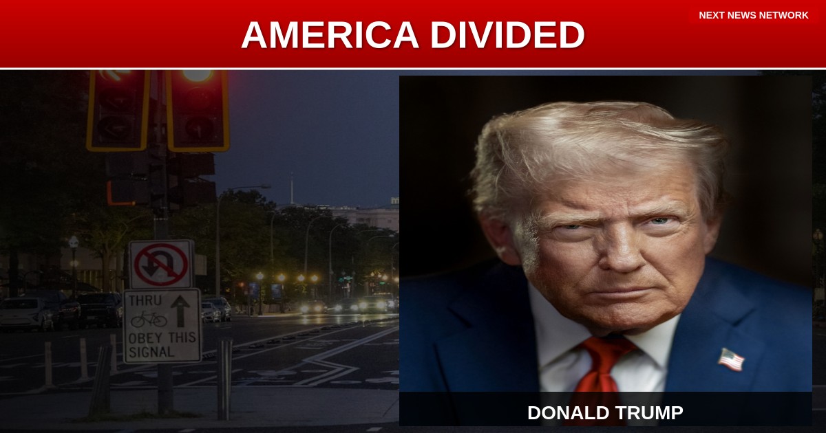 AMERICA DIVIDED: Trump Motorcade Greeted by Patriots AND Protesters as National Guard Maintains Order in D.C.