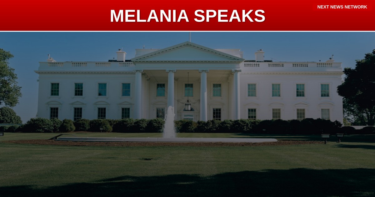 BREAKING: First Lady Melania Trump ANNOUNCES Major Initiative in Upcoming White House Address