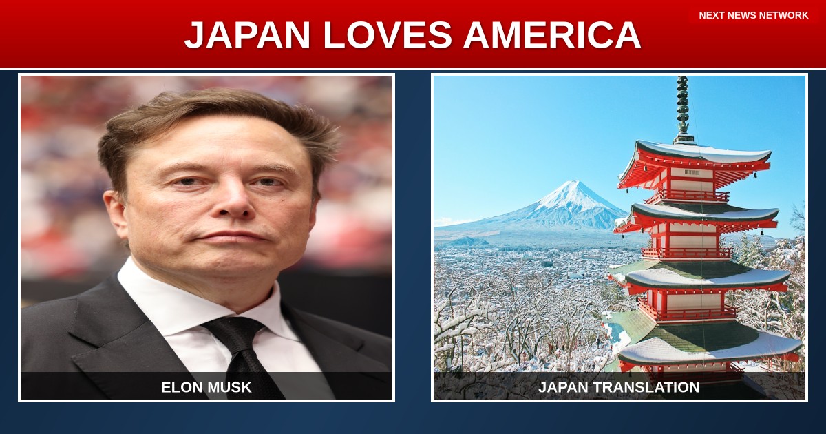 BEAUTIFUL: Japan's Love Affair with America EXPLODES Thanks to Elon's X Translation Feature