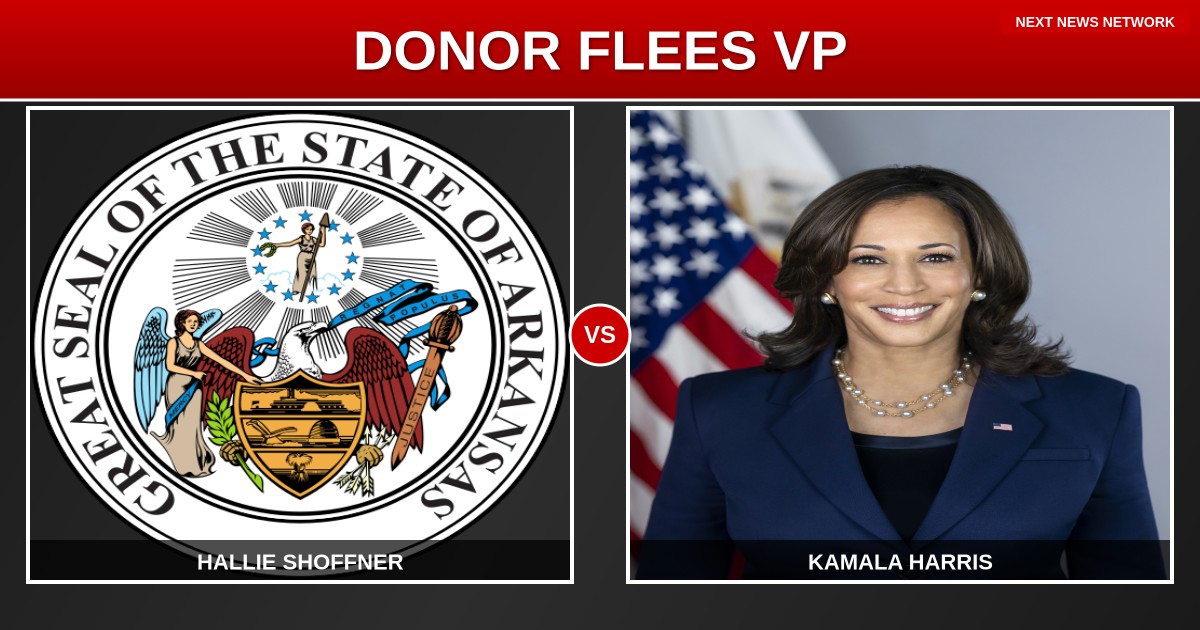 EXPOSED: Arkansas Democrat Who Donated to Kamala TWENTY-FIVE TIMES Now Running From Failed VP