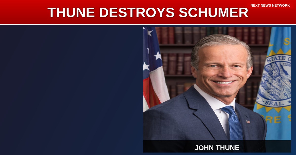 WINNING: Senate GOP Leader Thune DESTROYS Schumer as Democrats Get 'ZERO' in DHS Funding Battle