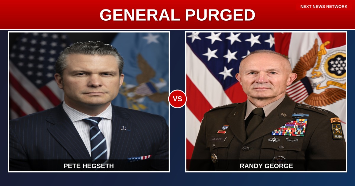 BREAKING: Another Top General OUT As Hegseth Purges Pentagon of Anti-Trump Officers