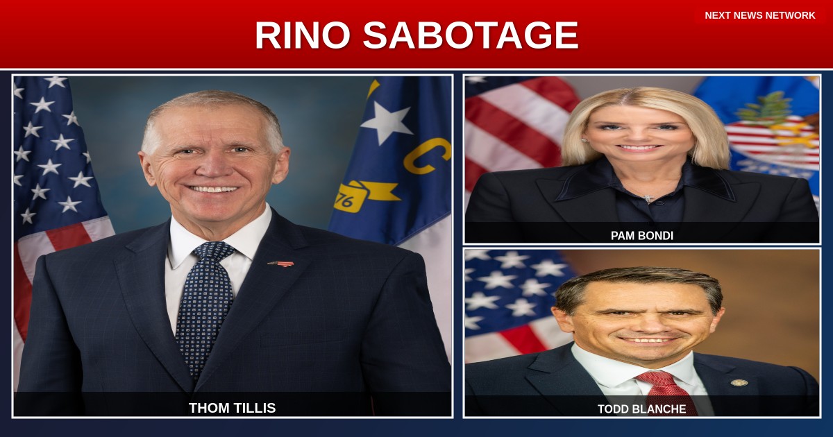 RINO TILLIS SABOTAGES Trump's AG Pick Over January 6th 'RED LINE' - Blocks Patriots Who Tell TRUTH About Deep State Setup
