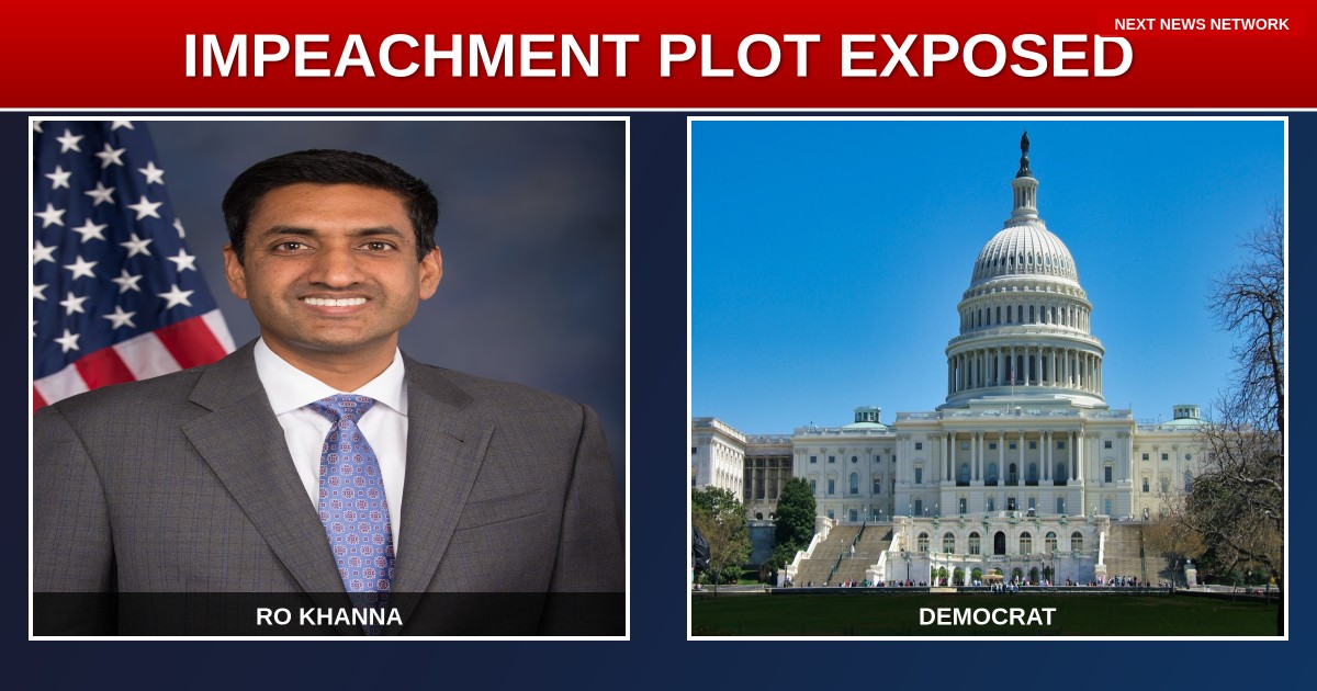 EXPOSED: Democrat Rep. Khanna Reveals Party's IMPEACHMENT Plot Against Trump