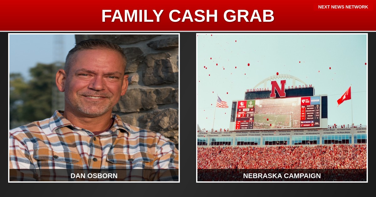 EXPOSED: Nebraska Senate Candidate DAN OSBORN Caught Funneling Campaign Cash to Family Members