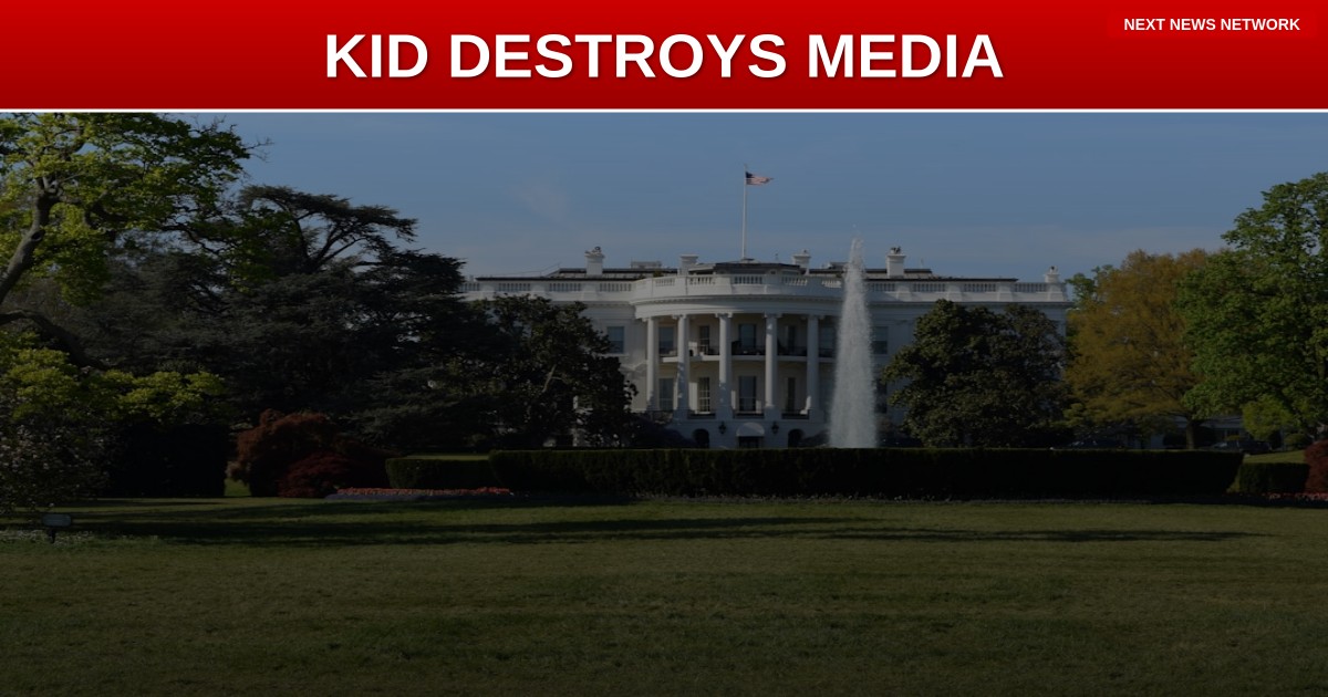 BREAKING: 11-Year-Old DESTROYS Liberal Media With Most Important White House Investigation Ever