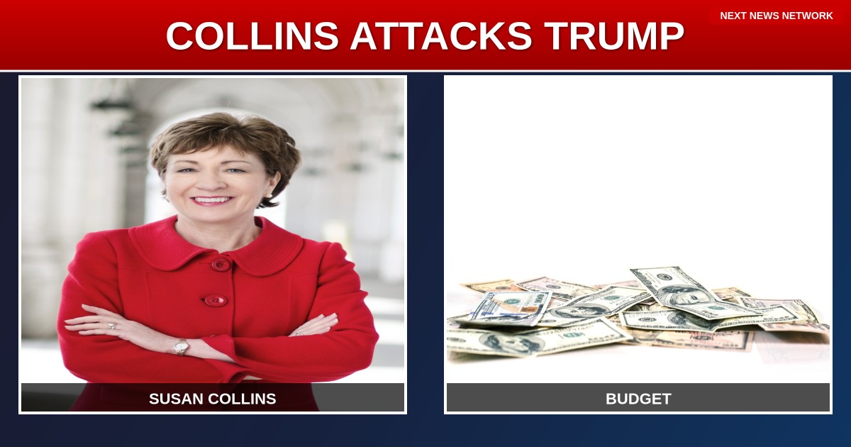 RINO Susan Collins ATTACKS Trump Budget - Signals Establishment GOP Still Fighting America First Agenda