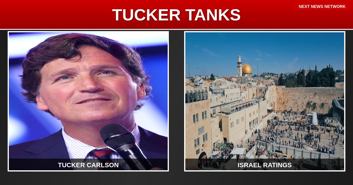 EXPOSED: Tucker Carlson's Approval TANKS to 24% as Israel Obsession Dominates His Show