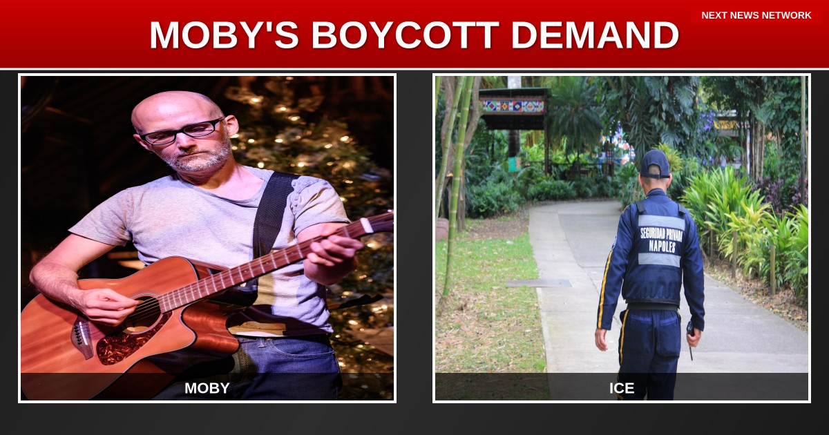 IRRELEVANT: Washed-Up Musician Moby Demands Americans Boycott Companies Supporting Trump and ICE