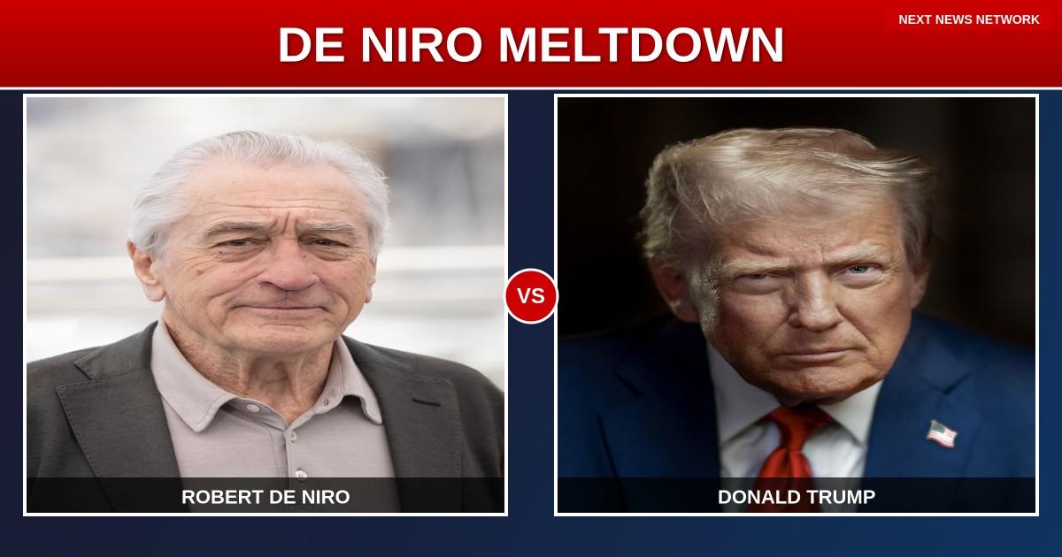 MELTDOWN: Robert De Niro LOSES IT After Trump Calls Out His TDS, Proves President's Point