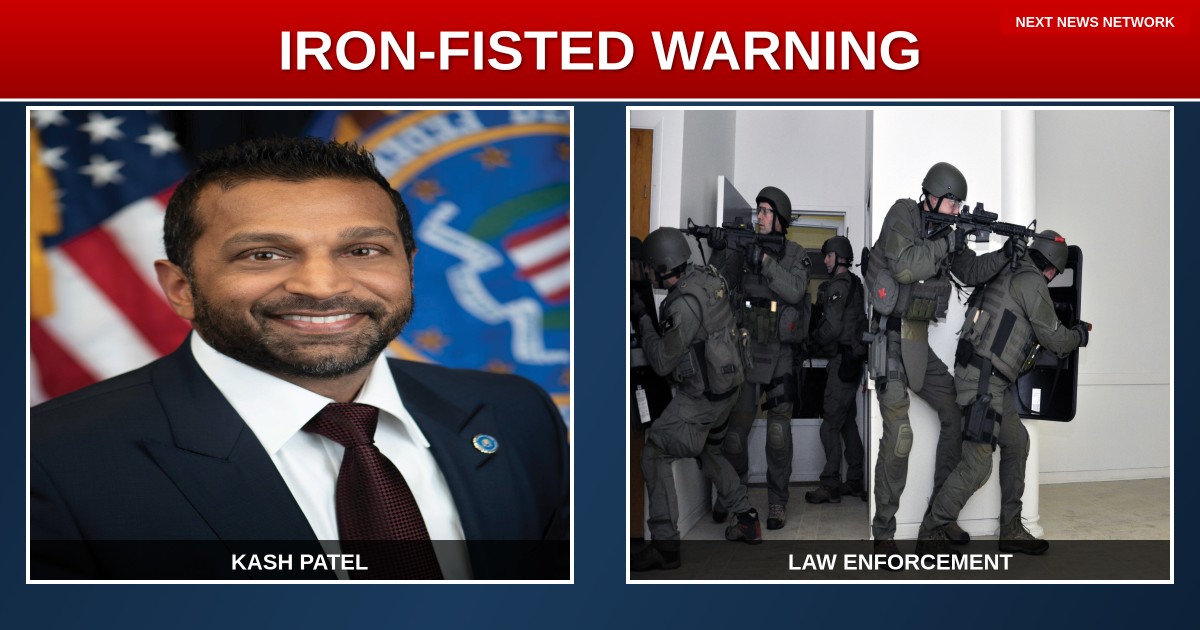 FBI Director Kash Patel Delivers IRON-FISTED Warning to Cop Killers: 'We're Going to Put You Down'