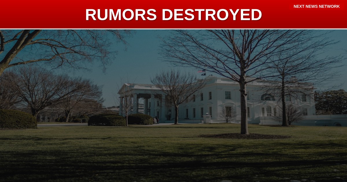 FAKE NEWS ALERT: White House DESTROYS Leftist Rumors About Trump's Health