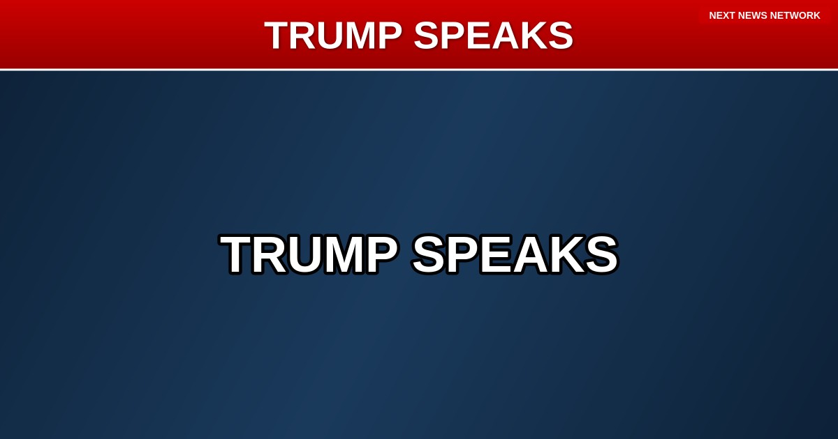 BREAKING: President Trump Issues New Statement – Here's What Every Patriot Needs to Know