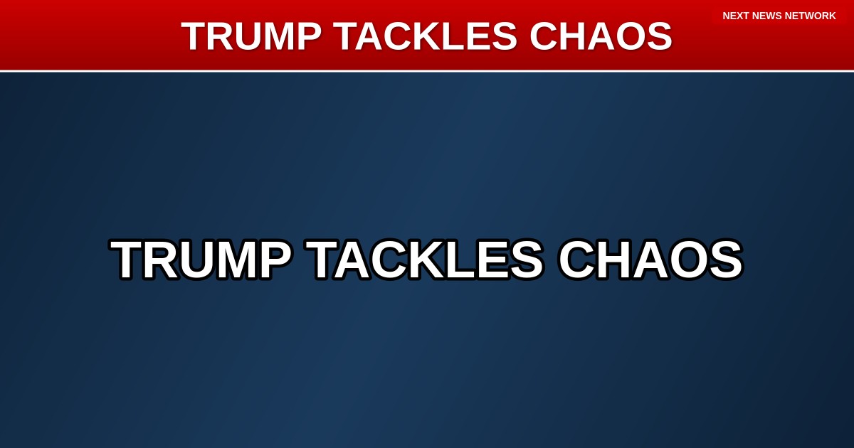 TRUMP TACKLES CHAOS: Executive Order Brings Law and Order to College Sports Madness