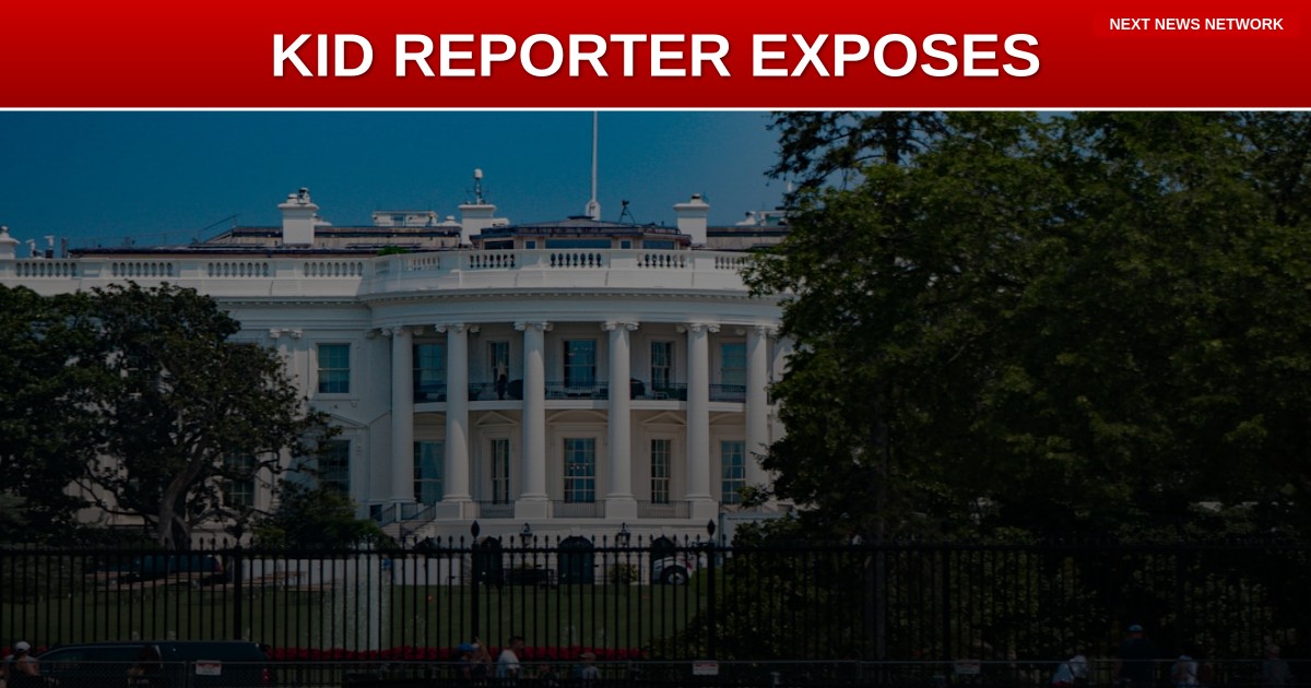 BREAKING: 11-Year-Old Reporter EXPOSES What Legacy Media WON'T Show You Inside Trump's White House