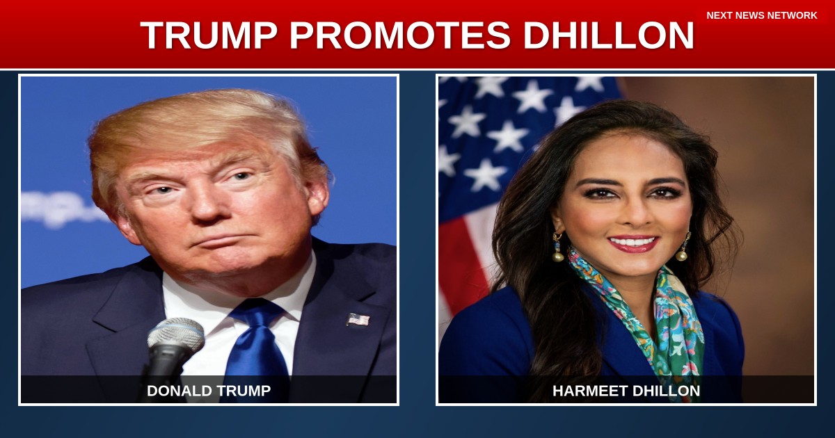 BREAKING: Trump PROMOTES Harmeet Dhillon to Top DOJ Position in Major Victory for Civil Rights Reform