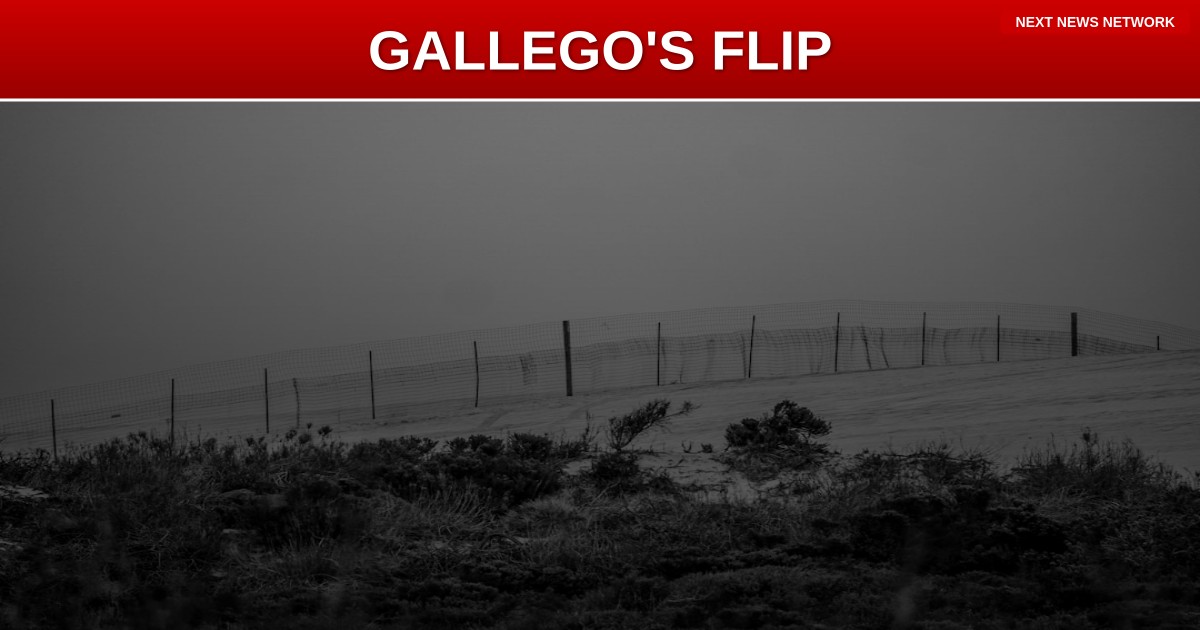EXPOSED: Desperate Democrat Gallego Eyes 2028 Run After Voting for Trump's Border Agenda