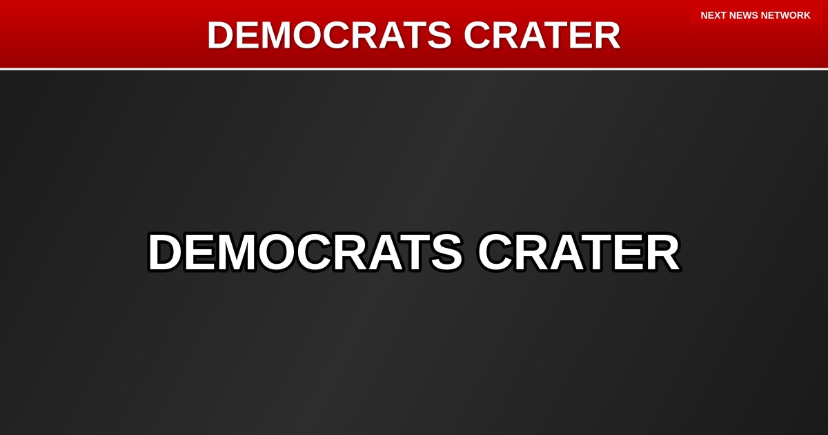 BOMBSHELL: Democrats Hit HISTORIC Low in Favorability as 2026 Midterm DISASTER Looms