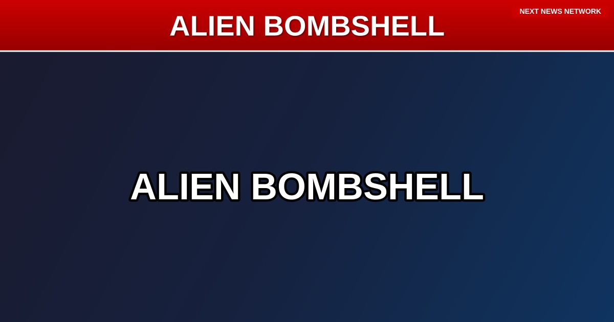BOMBSHELL: GOP Rep Burchett EXPOSES Alien 'Machinery' That Could Destroy America in 'Blink of an Eye'