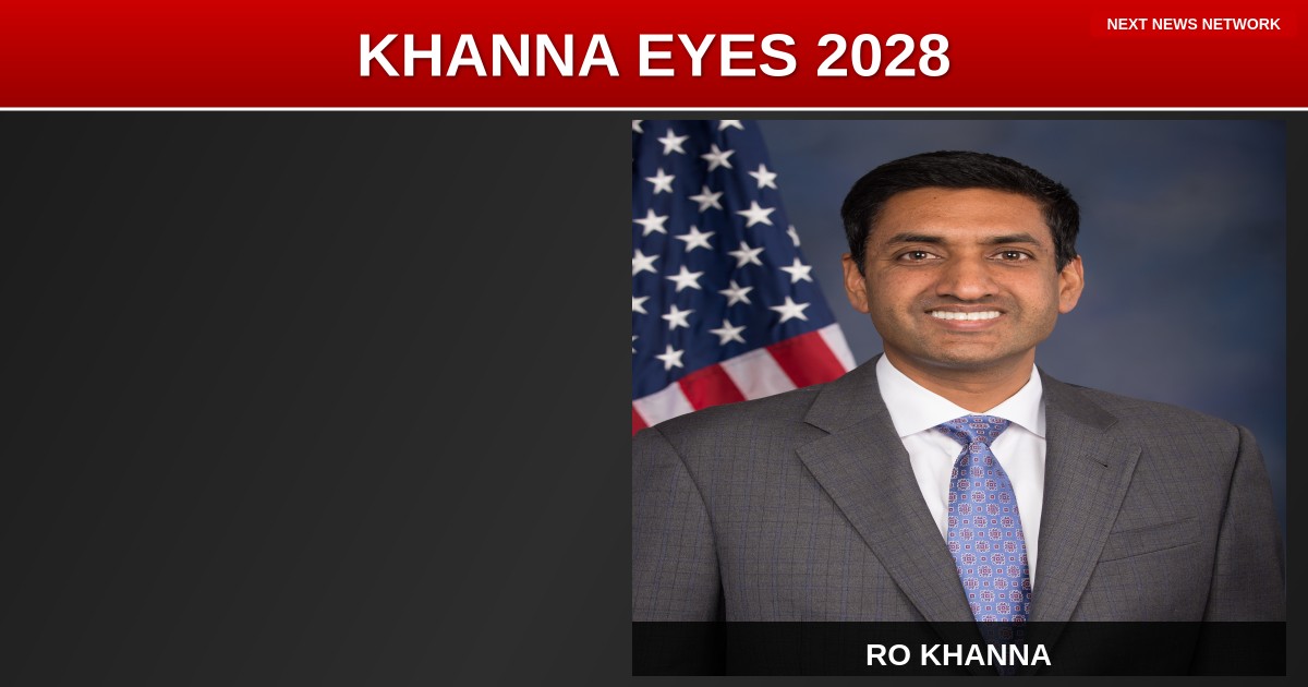 RADICAL Democrat Ro Khanna Eyes 2028 Presidential Run, Vows to Dismantle America's Global Leadership