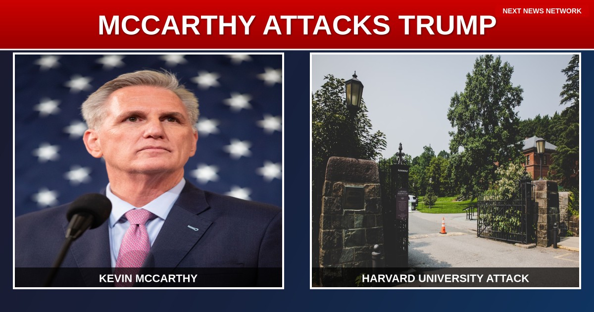 BITTER: Kevin McCarthy ATTACKS Trump's Success, Claims President Has Too Much Power