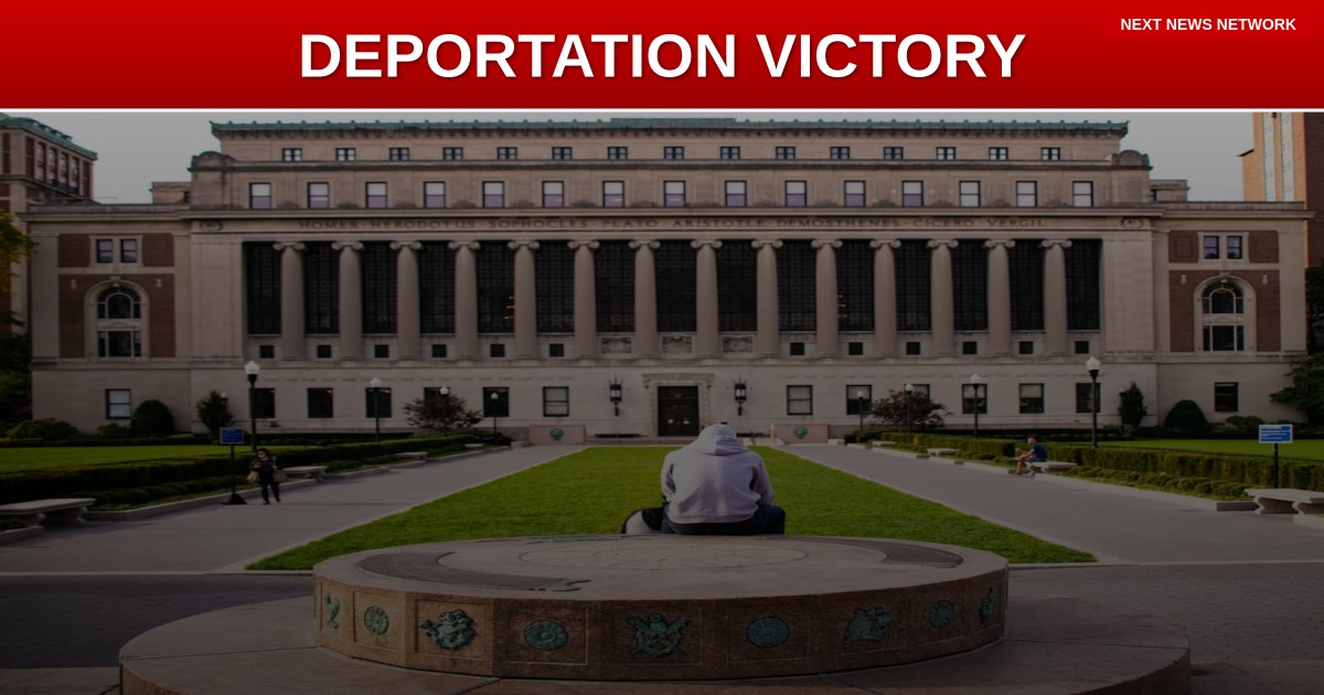 TRUMP DEPORTATION VICTORY: Columbia Graduate Student LOSES Final Appeal