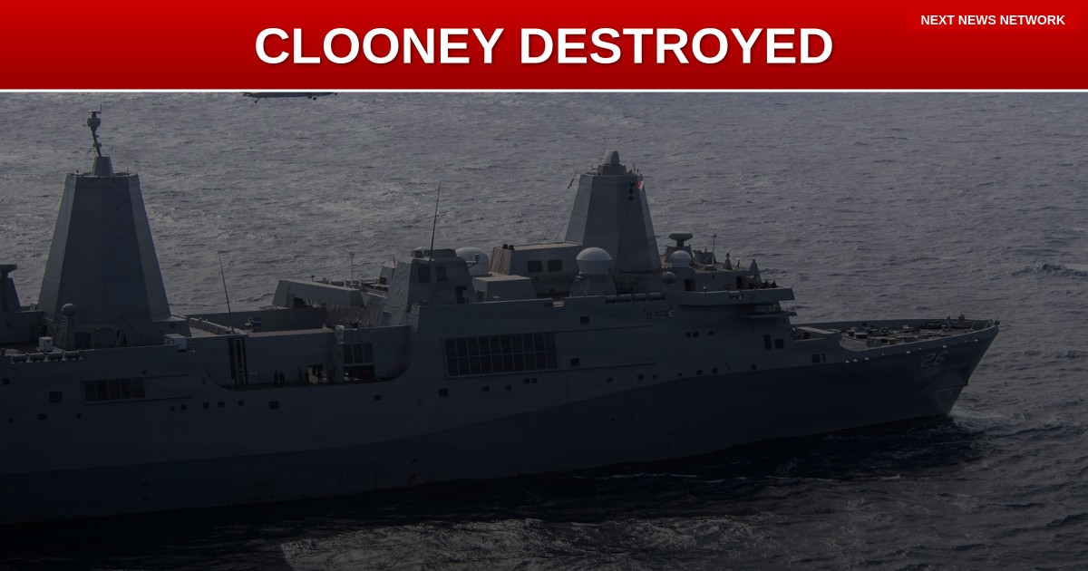 BRUTAL: White House DESTROYS George Clooney's 'Terrible Acting' After Iran War Crimes Smear